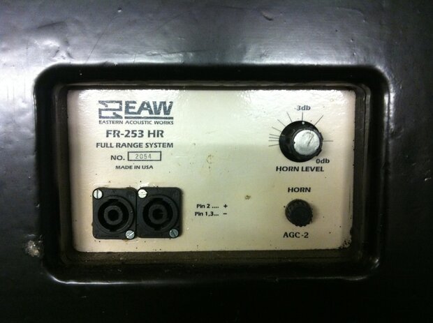 EAW FR-253HR 600 Watt Drumfill